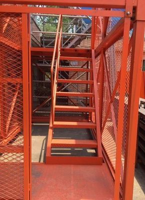 梯籠式安全爬梯 現(xiàn)代建筑中不可或缺的安全裝備